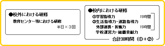 2年次研修 体系図